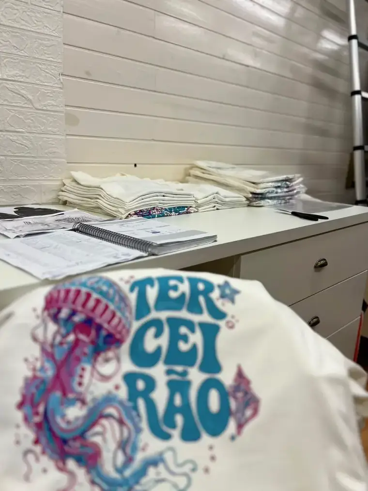 Peça personalizada de turma
